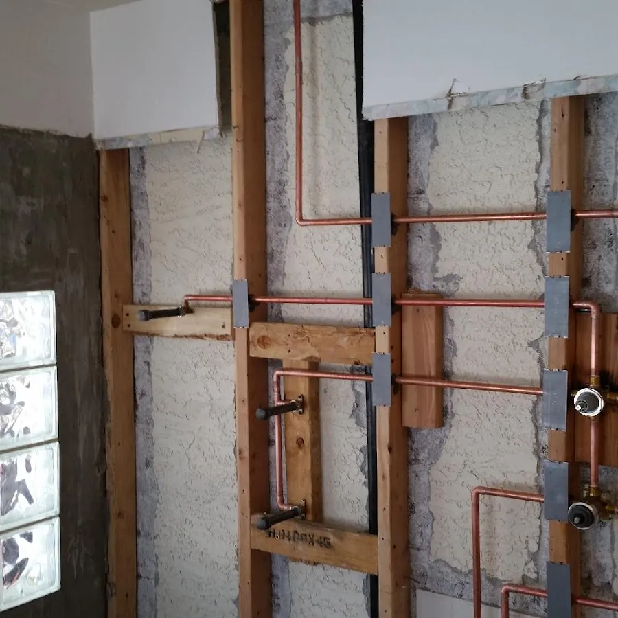 Copper pipe installation for Burst Pipe Repair in La Porte